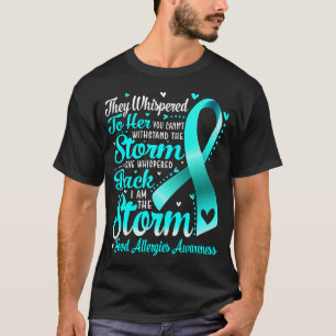 Ich bin die Storm Food Allergien Bewusstsein Aquam T-Shirt