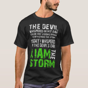 Ich bin die Storm Mental Health Awareness Green Ri T-Shirt
