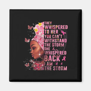 Ich bin die stürmische schwarze Frau nach dem Brus Magnet