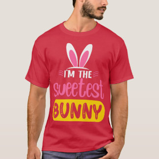 Ich bin die süßeste Kaninchenohren-Eisteneierin T-Shirt
