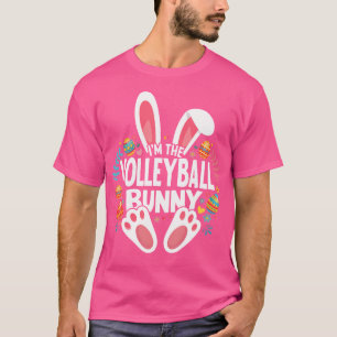 Ich bin die Volleyball-Bunny Matching Osterfamilie T-Shirt
