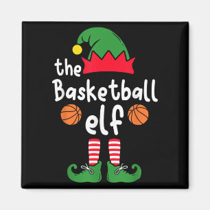 Ich bin die Weihnachtsfamilie der Basketball-Elf, Magnet