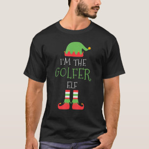 Ich bin die Weihnachtsfamilie der Golfer Elf T-Shirt