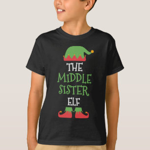 Ich bin die Weihnachtsfamilie der nahen Schwester T-Shirt