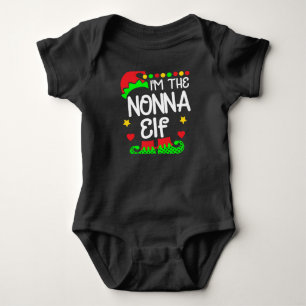 Ich bin die Weihnachtsfamilie Elf Costu aus dem Sh Baby Strampler