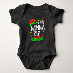 Ich bin die Weihnachtsfamilie Elf Costu aus dem Sh Baby Strampler