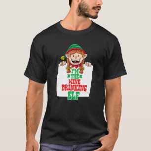 Ich bin die Wein trinkende Elf Familie Matchi T-Shirt