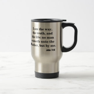 Ich bin die Weise, die Wahrheit und das Leben. Reisebecher