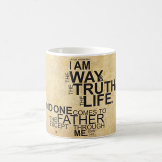 Ich bin die Weise die Wahrheit und die Leben-Tasse Kaffeetasse