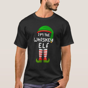 Ich bin die Whiskey Elf Funny Elf Familie Matching T-Shirt