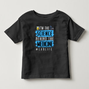 ICH BIN DIE WISSENSCHAFT HINTER DEM MEDIZIN #LABLI KLEINKIND T-SHIRT