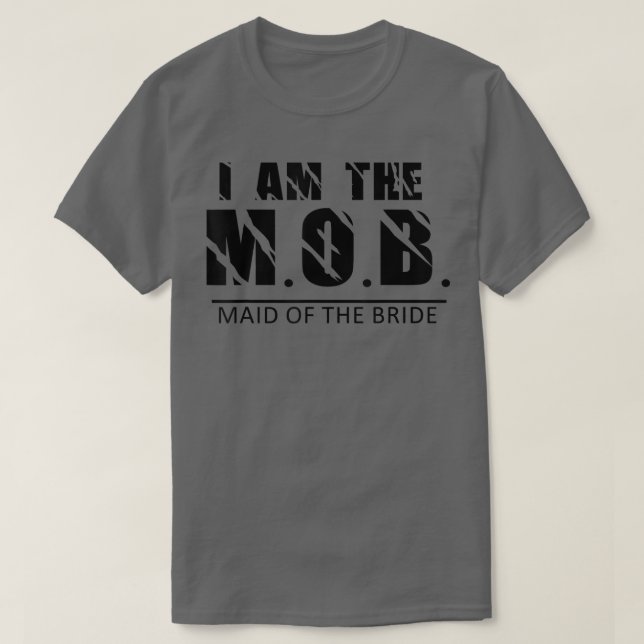 Ich bin die Zimmermädchen der Braut Design 284 T-Shirt (Design vorne)