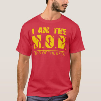 Ich bin die Zimmermädchen des Brautdesigns T-Shirt