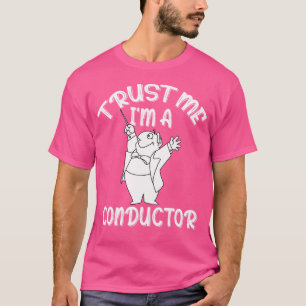 Ich bin Dirigent bei Baton und dirigiere Musik T-Shirt