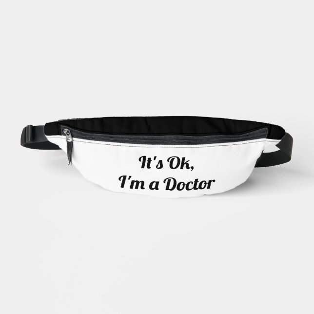 Ich bin Doktor. Bauchtasche (Vorderseite)