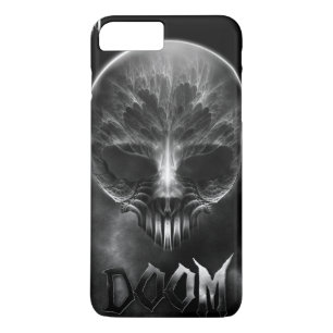 Ich bin Doom Fraktal Skull Case-Mate iPhone Hülle