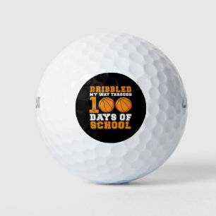 Ich bin durch 100 Tage Schulbasketball gefahren Golfball