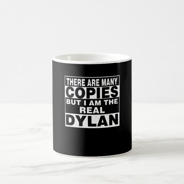 Ich bin Dylan Funny Personalisiertes Geschenk Kaffeetasse (Mittel)