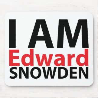 Ich bin Edward Snowden Mousepad