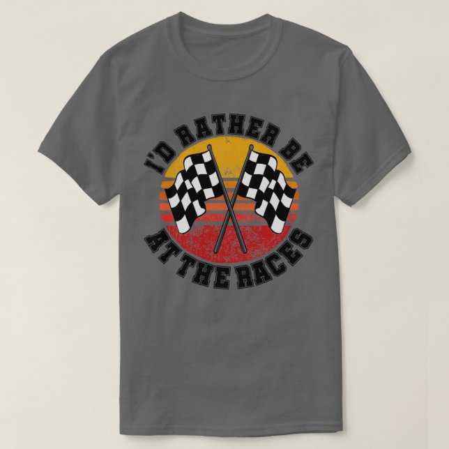 Ich bin eher bei Rennen 1 T-Shirt (Design vorne)