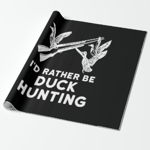 Ich bin eher Entenjagd Jäger Lover Kostümgeschenk Geschenkpapier