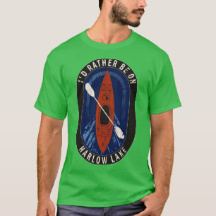 Ich bin eher Kajakfahren am Harlow Lake in MI T-Shirt