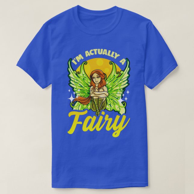 Ich bin eigentlich eine Fairy T-Shirt (Design vorne)