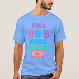 Ich bin ein 90er-Musik-Mädchen-Liebhaber Boomer Al T-Shirt