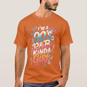 Ich bin ein 90er Rb-Kind Mädchen Junge Retro T-Shirt