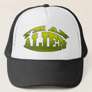 Ich bin ein alien truckerkappe