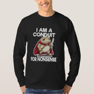 Ich bin ein Angeklagter für Unsinn als Krieger T-Shirt