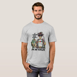 Ich bin ein Angelsportler T-Shirt