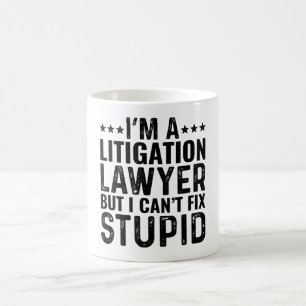 ICH BIN EIN Anwalt Für Rechtsstreitigkeiten, Aber  Kaffeetasse