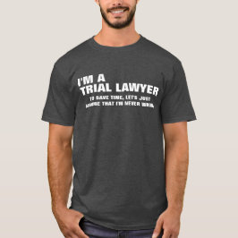 Ich bin ein Anwalt, um die Zeit Retten. Übernehmen T-Shirt