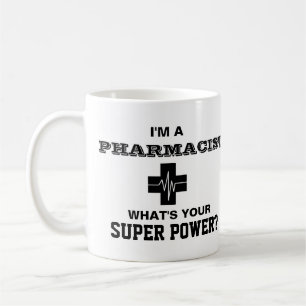 Ich bin ein Apotheker, was Ihr SuperPower ist Kaffeetasse