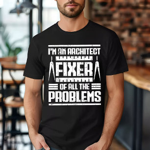 Ich bin ein Architekt, der alle Probleme löst, Vin T-Shirt