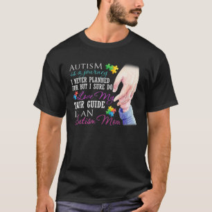 Ich bin ein Autismus Mama Puzzle Autistische Mama T-Shirt