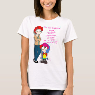 Ich bin ein Autismus-Mom-Shirt T-Shirt