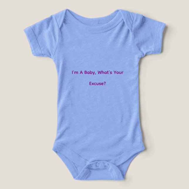 Ich bin ein Baby (Design Vorderseite)