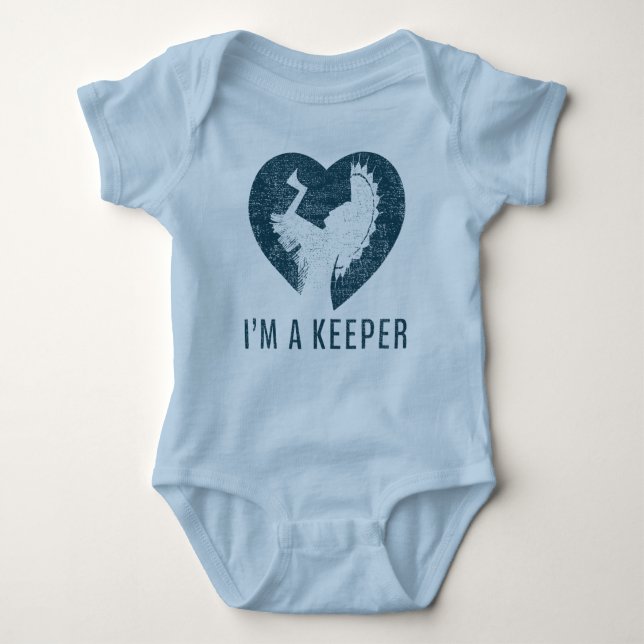 Ich bin ein Baby-Bodysuit Baby Strampler (Vorderseite)