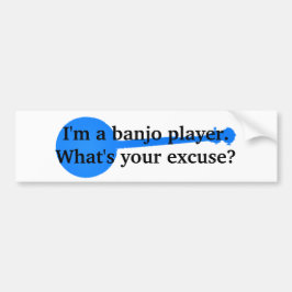 Ich bin ein Banjo-Spieler, was bin Ihre Autoaufkleber