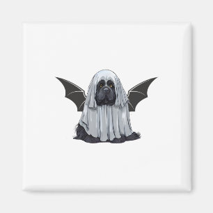 Ich bin ein Bat Ghost Dog. Niedlicher Hund als Gei Magnet