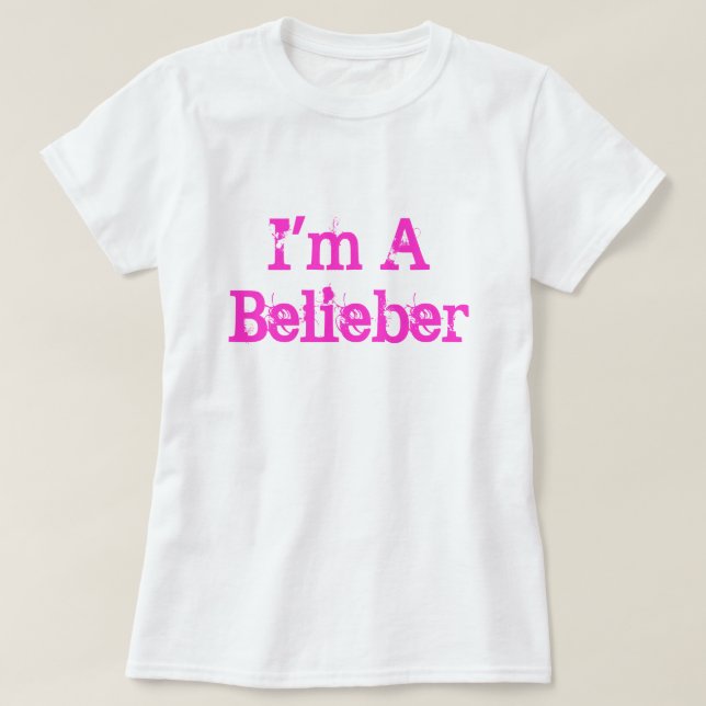 Ich bin ein Belieber T-Shirt (Design vorne)