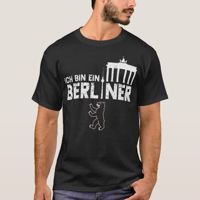 Ich bin ein Berliner T-Shirt (Vorderseite)