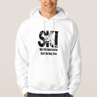 Ich bin ein Beruflicher Schneefall - Funny Ski T - Hoodie