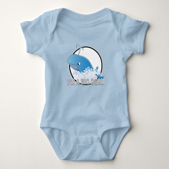 Ich bin ein Big Deal - Baby Jersey Bodysuit Strampler (Vorderseite)