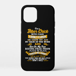 Ich bin ein Biker Chick Geschenk für Motorradliebh Case-Mate iPhone Hülle