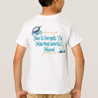 Ich bin ein bisschen.. DELFIN! Kinder T - Shirt