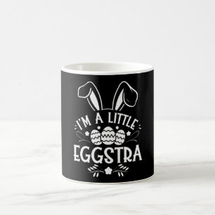 Ich bin ein bisschen eggstra lustiger Hase Osterha Kaffeetasse