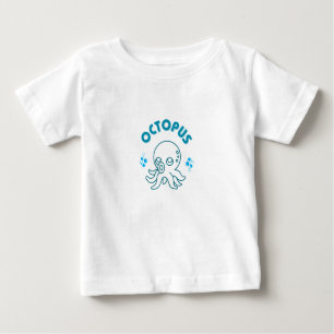 Ich bin ein bisschen.. OCTOPUS! Kinder T - Shirt